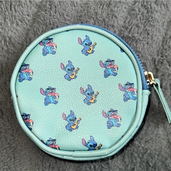 Stitch Mini Backpack & Coin Purse Blue - Picture 14 of 15